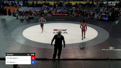 120 lbs Quarters - Kavin Muyleart, PA vs Paul Kenny, NJ