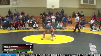 95 lbs Cons. Round 4 - Angel Nguyen, Central Catholic vs Kamdyn Emmons, Corning PAL