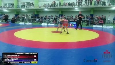 61kg Cons. Round 2 - Alex Painchaud, Swift Current Titans WC vs Jaida Lorenzo, Team Impact WC