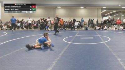 65 lbs Consi Of 16 #2 - Owen Zimmerman, PA vs Henry Walters, NC