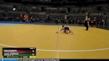 60 lbs Quarterfinals (8 Team) - Eddie VonBerge, Hutchinson vs Elih Schaefer, Zumbrota-Mazeppa