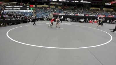 157 lbs Cons. Round 4 - 4 Hagen Heistand, Concordia vs 7 Avant Stepherson, Southern Oregon