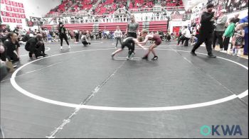 61 lbs Consolation - Hayes Flanagan, Rough Riders vs Tye Thompson, D3 Wrestling Cluib