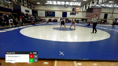 174 lbs Round Of 16 - Ethan Edmondson, Worcester Polytechnic vs Adam Frost, Trinity
