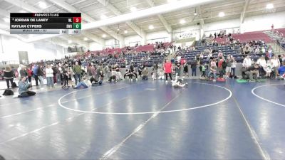 47 lbs Cons. Round 3 - Raylan Cypers, Stallions Wrestling Club vs Jordan De Laney, Peak Wrestling Club