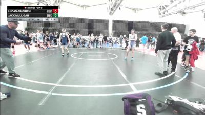 111 lbs Consi Of 4 - Lucas Gingrich, Centurion MS vs Jack Mulligan, Shore Thing Wave