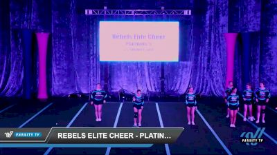 Rebels Elite Cheer - Platinum 5 [2022 L5 Senior Coed Day 1] 2022 Aloha Reading Showdown