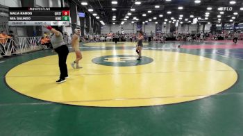 107 lbs Rr Rnd 1 - Mia Galindo, Next Level Wrestling Club vs Malia Ramos, Quest School Of Wrestling Girls