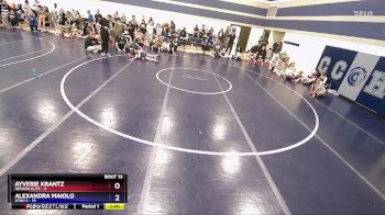 77 lbs Round 5 (6 Team) - Ayverie Krantz, Nevada Elite vs Alexandra Maiolo, Utah 2