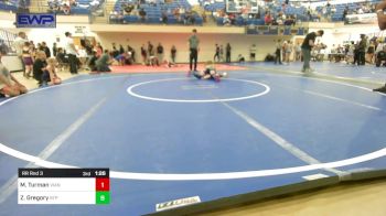 95 lbs Rr Rnd 3 - Joslynn White, Skiatook Youth Wrestling vs Madison Ryan, RAW Renegades