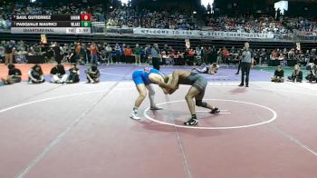 6A 190 lbs Quarterfinal - Pasquale Maurici, Austin Westlake vs Saul Gutierrez, Langham Creek