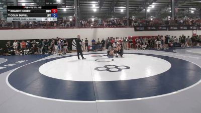 70 kg Champ. Rd Of 32 - Brandt Harer, Skwc vs Colin Dupill, Jackrabbit Wrestling Club