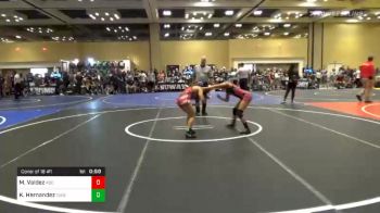 Match - Megan Valdez, Asg vs Kylie Hernandez, Takedown Elite