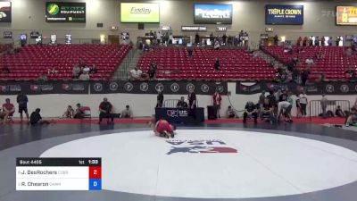 52 kg Cons Semis - Jonas DesRochers, COBRA ALL-STARS / Cobra Wrestling Systems LLC vs Riker Ohearon, Champions Wrestling Club
