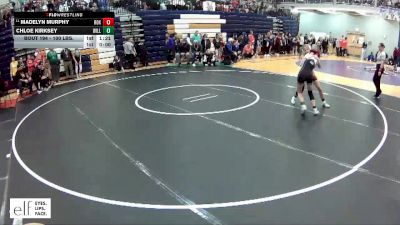 100 lbs. Champ. Round 2 - Madelyn Murphy, Roxana vs Chloe Kirksey, Willard