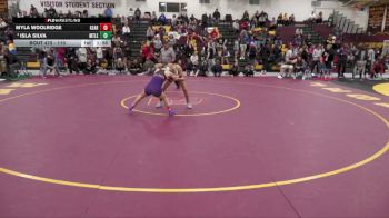 110 lbs Semifinal - Isla Silva, Mt. Lebanon vs Myla Woolridge, Kearney HS