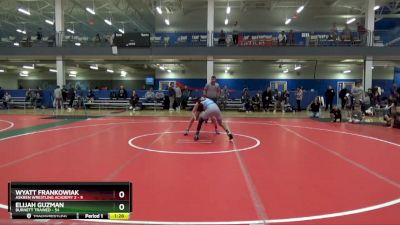 115 lbs Round 1 (16 Team) - Wyatt Frankowiak, Askren Wrestling Academy 2 vs Elijah Guzman, Burnett Trained