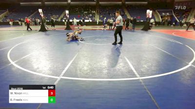 120 lbs Consi Of 16 #2 - Will Nixon, Wellesley vs Braden Freels, Ashland