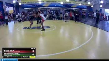 103 lbs Round 4 - Hayle Peck, Palmetto Ridge High School vs Madison Carroll, Well Trained