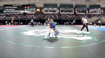 150-4A/3A Cons. Round 1 - Clayton Hosier, Perry Hall vs Paul Ngolle, South Hagerstown