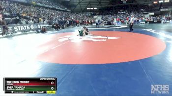 3A 175 lbs Quarterfinal - Trenton Moore, Cheney vs Ever Yamada, Edmonds-Woodway