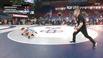 120 lbs Champ. Rd Of 32 - Preston Neufeld, FL vs Carter Wallis, MO
