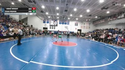 113 lbs 3rd Place Match - Evan Propes, Kelly Walsh vs Drew Wright, Natrona County