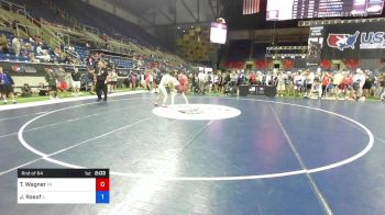 132 lbs Rnd Of 64 - Trey Wagner, Pennsylvania vs Jordan Rasof, Illinois