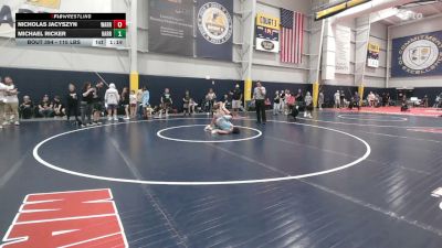 115 lbs Consolation - Nicholas Jacyszyn, Warrington vs Michael Ricker, Harrisburg