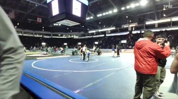 138 lbs Cons. Round 3 - Levi Carlson, Hazen vs Fransisco Valencia, Toppenish