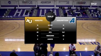 Replay: Adelphi vs Assumption | Jan 25 @ 1 PM