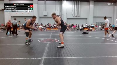 178 lbs Round 3 - Wyatt Sowell, Backyard Brawlers vs Jacob Nicolas, Fitzgerald