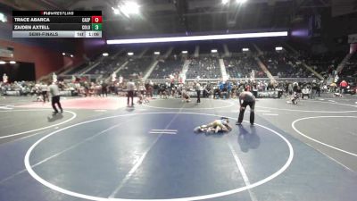 57 lbs Semifinal - Trace Abarca, Casper WC vs Zaiden Axtell, Colorado Bad Boys