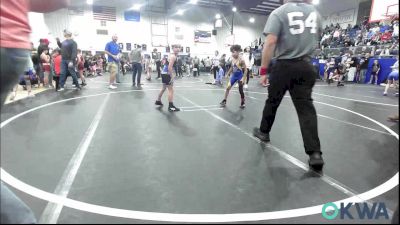 61 lbs Rr Rnd 2 - Maxon Rollins, Noble Takedown Club vs Tanner Reynolds, Little Axe Takedown Club