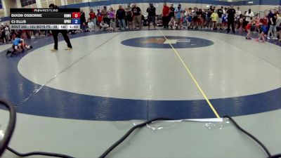 12U Boys FS - 98 lbs Champ. Round 1 - Dixon Osborne, Rushville Wrestling vs CJ Ellis, Royal Pride Wrestling Club