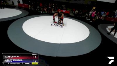 106 lbs Round 1 (10 Team) - Jethro Holiday, OCWA-GR vs Andrew Sandoval, KTWA-GR