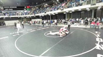150 lbs Champ. Round 2 - Joey Guidi, West Chicago (Wheaton Academy) vs Mason Grismore, Morrison