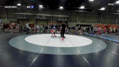 54 lbs Rr Rnd 1 - Ashlyn Swope, Central Pennies - GK8E vs Aaliyah Smith, Maine Trappers Green - GK8E