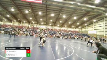 71-76 lbs 3rd Place Match - JaeCee Sullivan, Grantsville Wrestling Club vs Korby Patterson, Fremont Wrestling Club