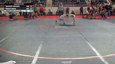 75_B lbs Consi Of 16 #2 - Maddox Gavrish, Penn Trafford vs Brody Bafia, Huntingdon
