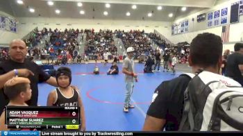 120 lbs Round 4 - Matthew Suarez, Legacy Wrestling Center vs Adam Vasquez, Threshold Wrestling