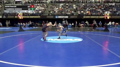157 lbs Cons. Round 1 - Gavin Pascoe, Gettysburg vs Cameron Johnson, Aurora
