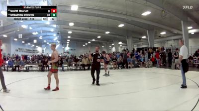 148 lbs Cons. Semi - Gavin Mauch, Boone Central vs Stratton Reeves, Grand Island Northwest