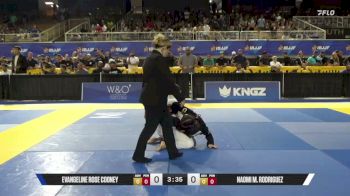 Naomi M. Rodriguez vs Evangeline Rose Cooney 2026 Pan Kids Jiu-Jitsu IBJJF Championship
