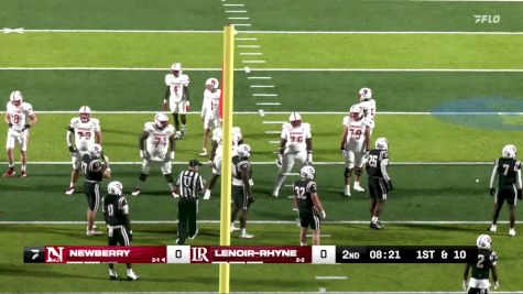 Replay: Newberry vs Lenoir-Rhyne | Sep 27 @ 6 PM