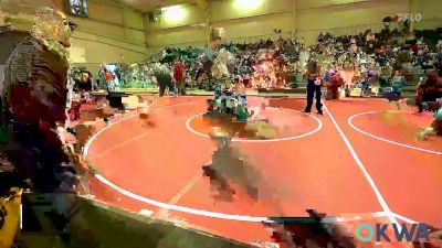 54-62 lbs Rr Rnd 2 - Ava Legg, Sallisaw Takedown Club vs Avie Lamp, Brushy Wrestling Club