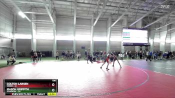 106 lbs Cons. Round 2 - Mason Griffith, Stansbury vs Colton Larsen, Weber