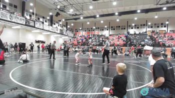 45 lbs Consolation - Noah Tillison, Fort Gibson Youth Wrestling vs Walker Scheulen, Salina Wrestling Club