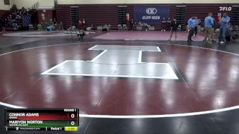 106 lbs Round 1 - Connor Adams, Osage vs Mariyon Norton, Waterloo East