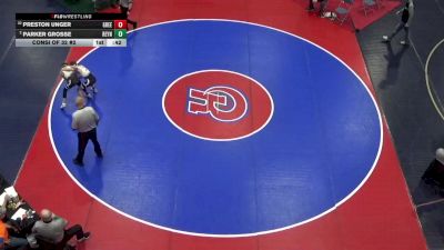 96 lbs Consi Of 32 #2 - Preston Unger, Greenville vs Parker Grosse, Reynolds